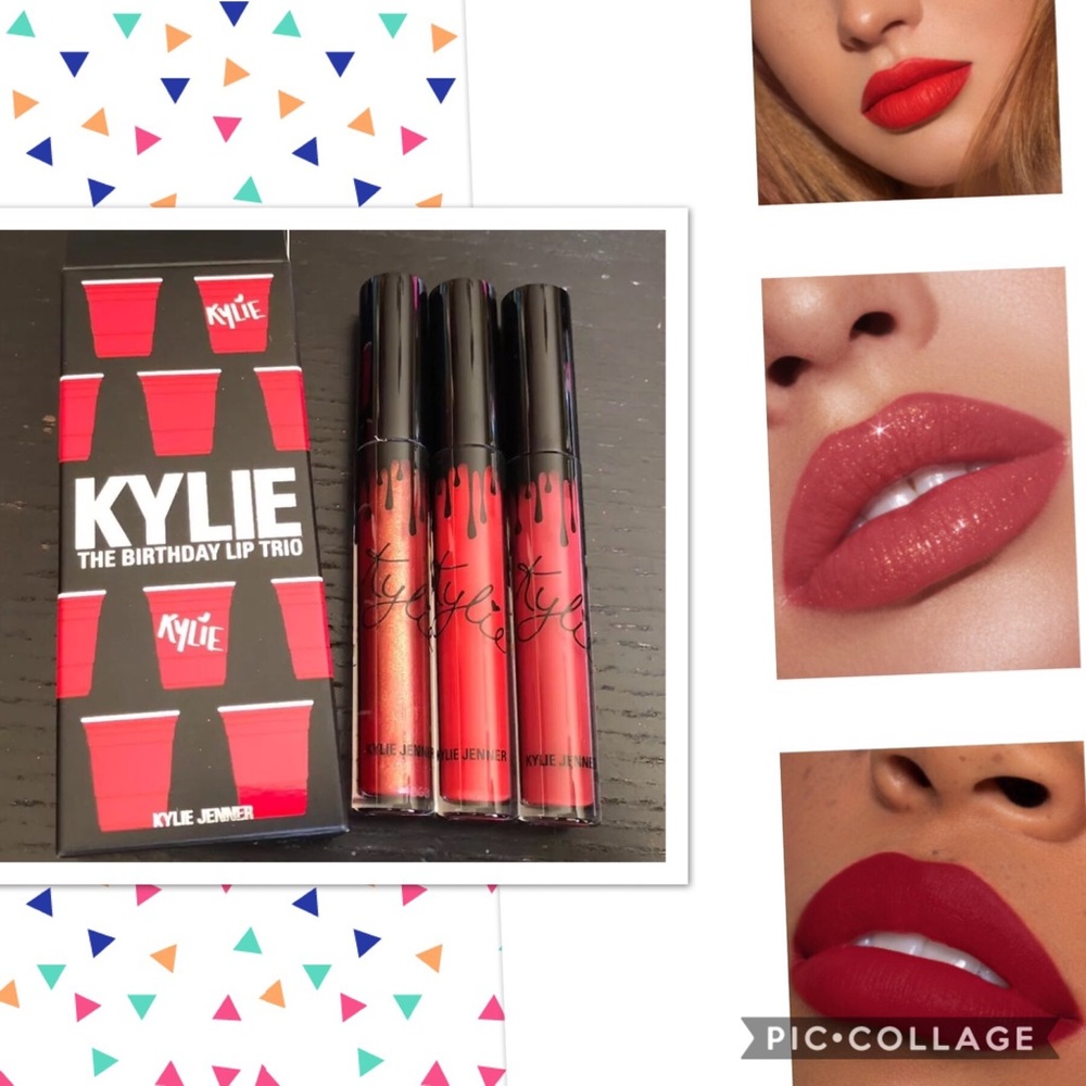 ✅SOLD ✅KYLIE B-Day lip trio